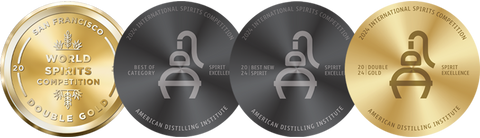 Awards Badges - Double Gold Winner